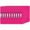 Pukka Brights Ring Binder, A4, 2 O-Ring, 25mm Capacity, Pink, Pack of 10