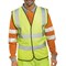 Hi Visibility EN ISO20471 Vest, Saturn Yellow, XL