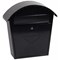 Phoenix Clasico Front Loading Letter Box, Black