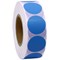 Blick Labels in Dispensers Round 19mm Blue (Pack of 1280) RS011453