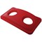 Rubbermaid Slim Jim Lid for Bottle Recycling System - Red