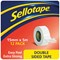 Sellotape Double-Sided Tape, 15mm x 5m, Pack of 12