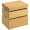 Carton With Lid, W305xD215xH50mm, Brown, Pack of 10