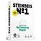 Steinbeis No.1 A4 Classic Recycled Paper, Off-White, 80gsm, Box (5 x 500 Sheets)