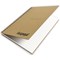 Silvine Luxpad Recycled Hardback Kraft Notebook, A5, Ruled & Perforated, 160 Pages