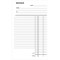 Silvine Invoice Duplicate Book, 100 Sets, 210x127mm, Pack of 6