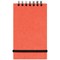 Silvine Wirebound Pocket Notepad, 127x76mm, Ruled, 192 Pages, Red, Pack of 12