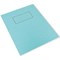 Silvine Ruled Exercise Book, 229x178mm, 80 Pages, Blue, Pack of 10