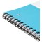 Silvine FSC Certified Wirebound Notebook, A4, Ruled & Perforated, 160 Pages, Blue, Pack of 5
