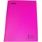 Tiger Polypropylene Covered Stapled Notebooks, A4, Ruled with Margin, 80 Pages, Assorted Colours, Pack of 10