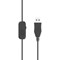 Trust Ozo Over Ear Wired Headset, Flexible Microphone, Black