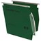 Rexel Crystalfile Extra Polypropylene Lateral Suspension Files, Plastic, 275mm Width, 15mm V Base, Green, Pack of 25