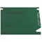 Rexel Crystalfile Classic Manilla Lateral Suspension Files, 330mm Width, 15mm V Base, Green, Pack of 50