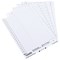 Rexel Cyrstalfile Classic Linked Suspension File Card Inserts, White, Pack of 50