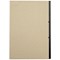 Rhino Recycled Refill Pad, A4, Ruled with Margin, 320 Pages, Kraft, Pack of 3