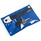 Versapak Key Wallet, 230x152mm, Blue