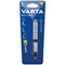 Varta LED Pen Light, 15 Hours Run Time, 1 x AAA Battery, Silver