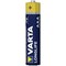 Varta Longlife AAA Alkaline Batteries, Pack of 20