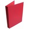 Presentation Ring Binder, A4, 4 D-Ring, 40mm Capacity, Red, Pack of 10