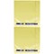 Everyday Repositionable Quick Notes, 75 x 75mm, Yellow, Pack of 12 x 100 Notes