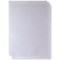 Everyday A4 Cut Flush Folders, Clear, Pack of 100