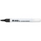 Black Whiteboard Markers, Chisel Tip, Pack of 10