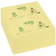 Image of Post-it Recycled Notes Pad of 100 76x127mm Yellow Ref 655-1YE [Pack 12]