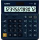 Casio DH-12ET Desktop Calculator, 12 Digit, Solar and Battery Power, Black