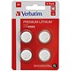 Verbatim CR2032 Premium Lithium Batteries, Pack of 4