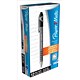 Paper Mate Flexgrip Retractable Ball Pen Fine 0.8mm Tip 0.3mm Line Black Ref S0190283 [Pack 12]
