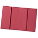 Concord Document Wallet 315gsm Double Pocket 2x30mm Foolscap Red Ref 37208 [Pack 25]