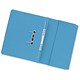 Concord Transfer Spring Files with Pocket 315gsm 38mm Foolscap Blue Ref 27203 [Pack 25]