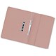 Concord Transfer Spring Files with Pocket 315gsm 38mm Foolscap Pink Ref 27207 [Pack 25]