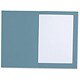 Concord Square Cut Folder Recycled Pre-punched 270gsm Foolscap Blue Ref 43203 [Pack 100]
