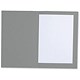 Concord Square Cut Folder Recycled Pre-punched 270gsm Foolscap Grey Ref 43205 [Pack 100]