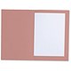 Concord Square Cut Folder Recycled Pre-punched 270gsm Foolscap Pink Ref 43207 [Pack 100]