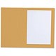 Concord Square Cut Folder Recycled Pre-punched 270gsm Foolscap Yellow Ref 43209 [Pack 100]