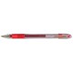 Pilot G-107 Grip Gel Rollerball Pen Fine 0.7mm Tip 0.4mm Line Red Ref BLGPF10702 [Pack 12]