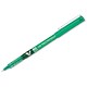 Pilot V5 Rollerball Pen Needle Tip 0.5mm Line 0.3mm Green Ref V504 [Pack 12]