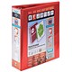 Emgee Leverless Arch Binder PVC 2 Ring Size 40mm Red A4 Ref 520292 [Pack 5]