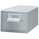 Bisley Card Index Cabinet 1 Drawer for 152x102mm Cards 217x403x159mm Grey Ref FCB14-73