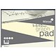 Chartwell Graph Pad 85gsm with Scale Area 380x280mm 1mm 5mm 10mm Grid 50 Sheets A3 Cream Wove Ref W13G