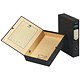 Eastlight Classic Box File with Lock Spring Foolscap Plain Ref 30115 [Pack 5]