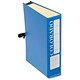 Eastlight Monkwell Expanding File with Cloth Ties 19 Pockets A-Z Foolscap Blue Ref 32413