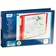Bantex Ring Binder PVC 4 O-Ring Size 30mm A3 Landscape Blue Ref 126801 [Pack 5]