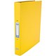 Bantex Ring Binder Heavyweight PVC 2 O-Ring Size 25mm A4 Yellow Ref 130006 [Pack 10]