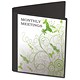 Bantex Vision Presentation Ring Binder PVC 2 O-Ring 25mm Size A4 Black Ref 130410 [Pack 10]