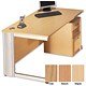 Sonix S3 1600 Cantilever Desk Rectangular with Silver Frame W1600xD800xH730mm Beech