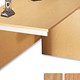 Sonix S3 1200 Cantilever Desk Rectangular with Silver Frame W1200xD800xH730mm Oak