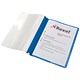 Rexel Nyrex Project Flat File Semi-rigid Plastic Clear Front A4 Blue Ref 13045BU [Pack 5]